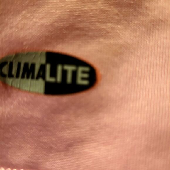 Addidas workout shirt,pink in color, medium size,  clima365 material!, like new! - Picture 3 of 5